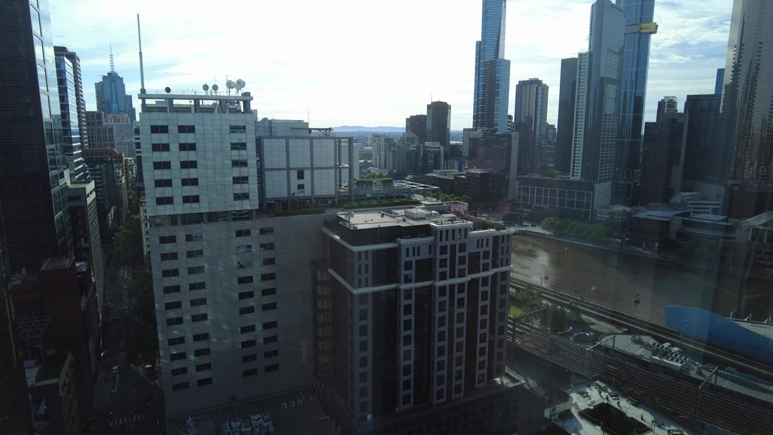 Skyline from a high-rise